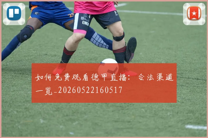 如何免费观看德甲直播:合法渠道一览_20260522160517